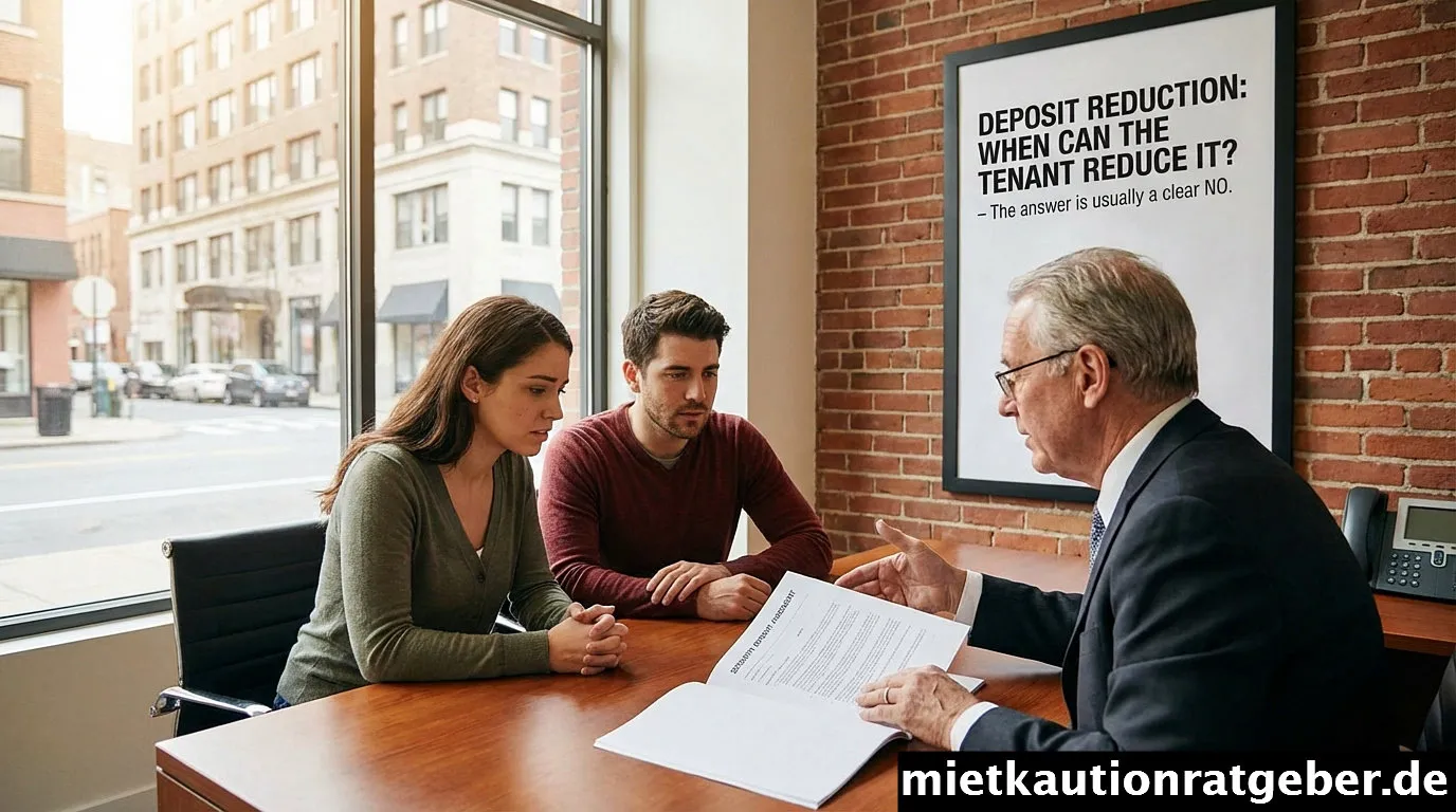 Ein Mieter prüft Mängel in der Wohnung und überlegt die Kaution zu mindern