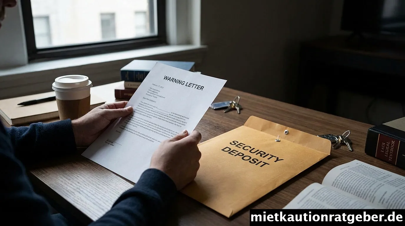 Der Vermieter darf die Mietkaution nach einer Abmahnung nur bei konkreten finanziellen Schäden nutzen