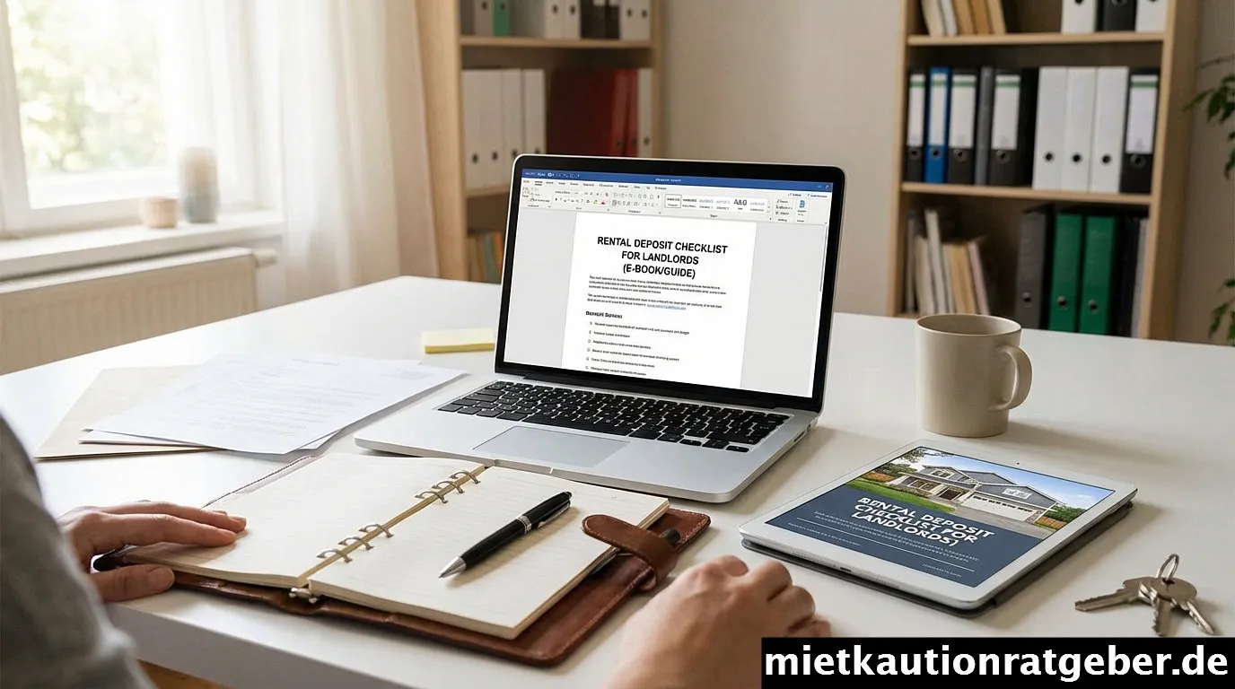 Guide für Vermieter zur Mietkaution mit Checkliste, Kautionskonto und rechtssicherer Verwaltung